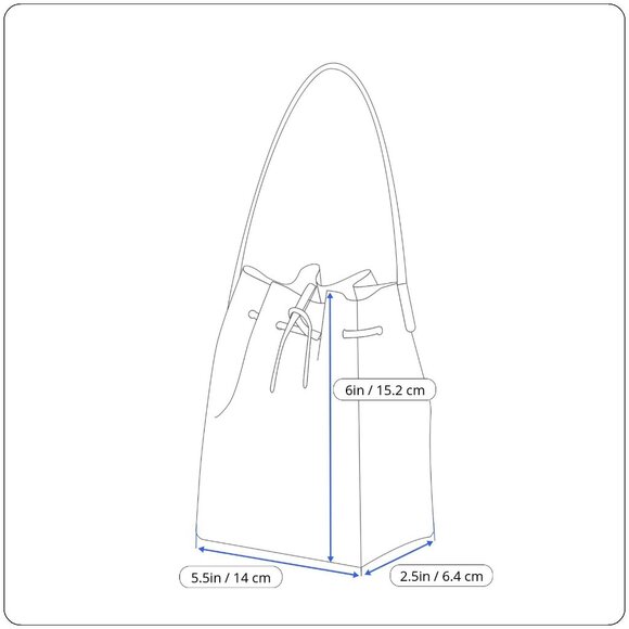 Beaded Velvet Drawstring Pouch Navy Ethnic Geometric Design Embellished Handbag - Picture 7 of 7